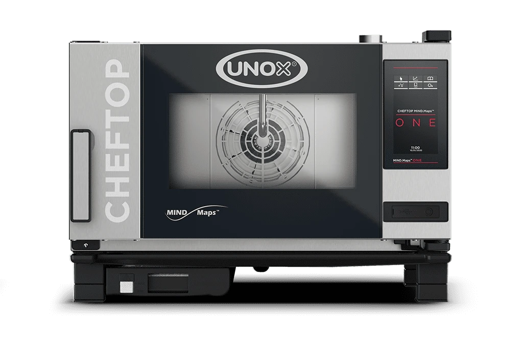Four UNOX CHEFTOP MIND.Maps & CHEFLUX – XEVC-0311-E1LM