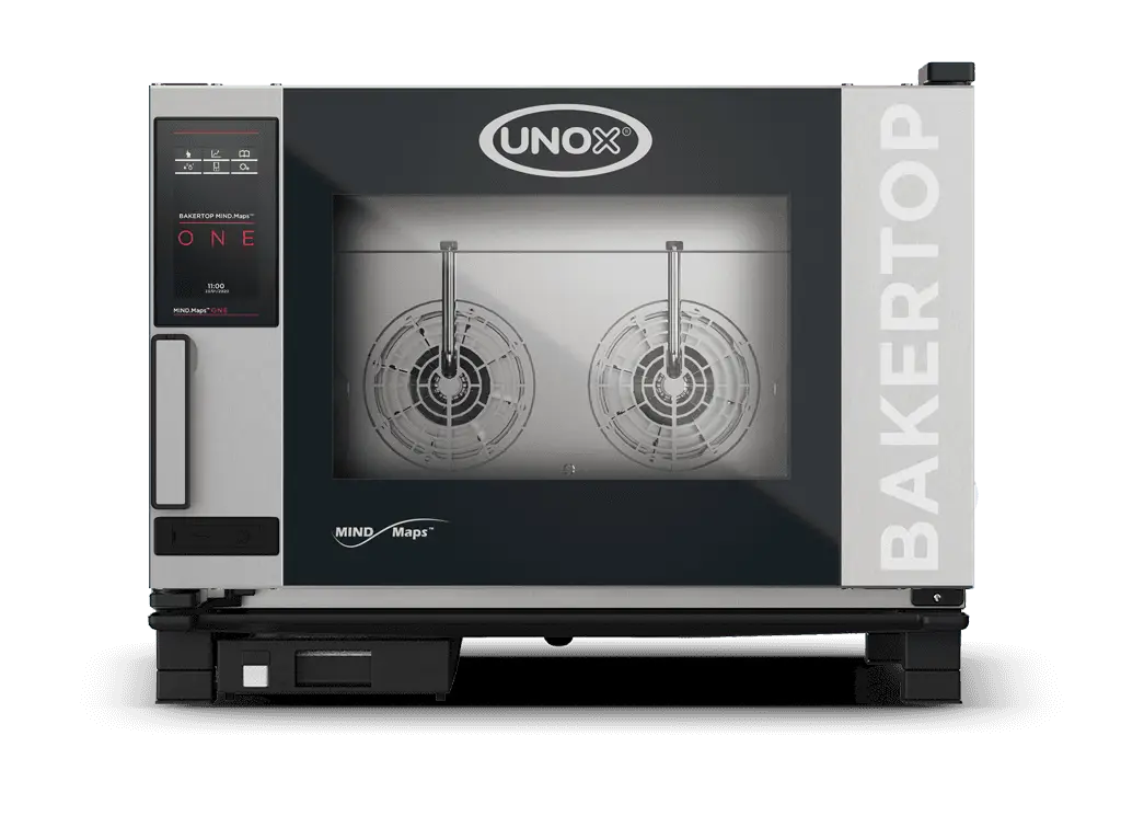 Four UNOX BAKERTOP MIND.Maps ONE – XEBC-04EU-E1LM