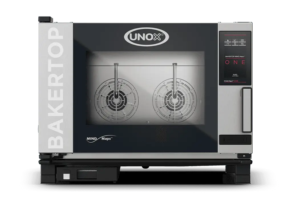Four UNOX BAKERTOP MIND.Maps ONE – XEBC-04EU-E1RM
