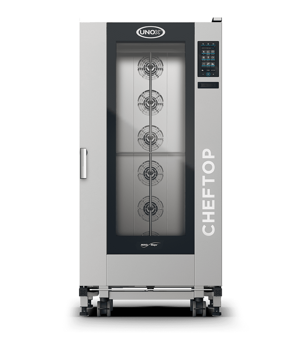Four UNOX CHEFTOP MIND.Maps & CHEFLUX – XEVL-2021-DPLS