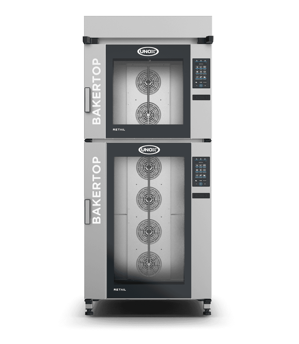 Four UNOX BAKERTOP RETAIL – XETC-18EU-YPLMA