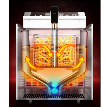 Friteuse à induction - 1 cuve - 8 litres - FI8L1