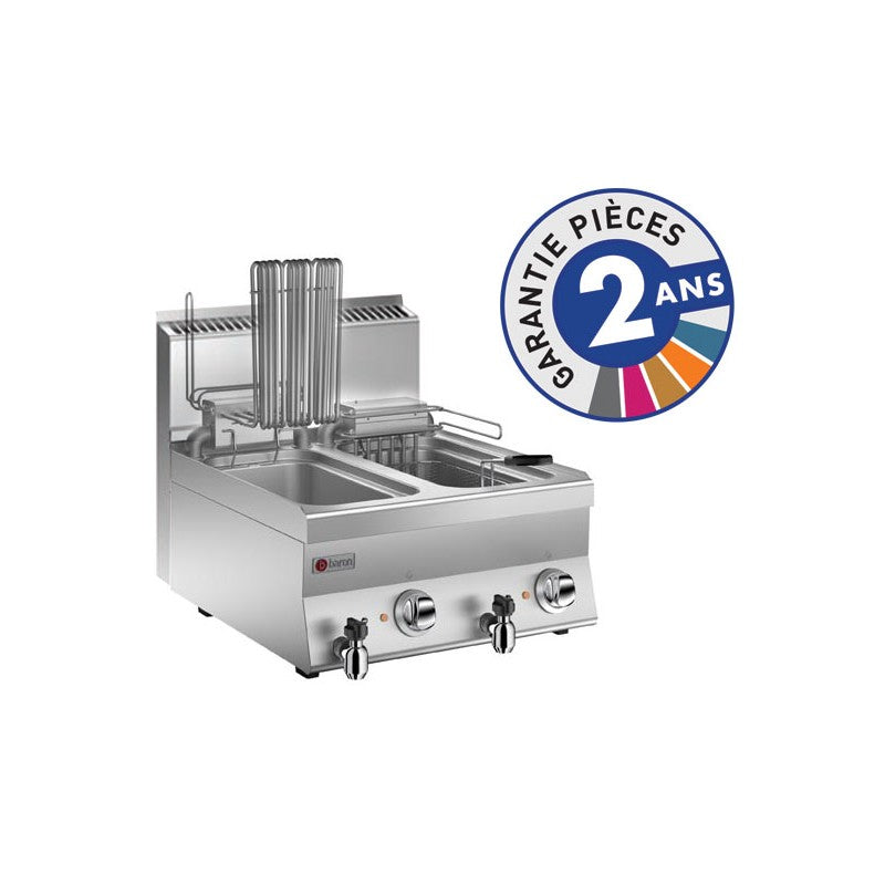 Friteuse électrique - 2x 10 litres - Gamme 650 - Baron