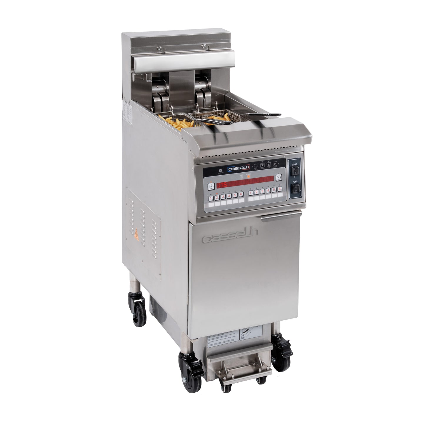Friteuse électrique avec filtration 22 litres 17kW