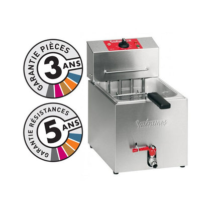 Friteuse électrique de table - 7 litres - Alimentation Mono 230 V + T - Valentine