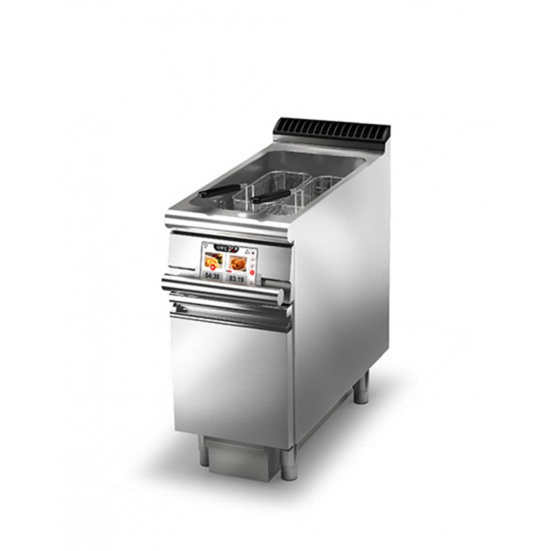 Friteuse électrique monobloc - 22 L - EVO - Largeur 400 mm - Gamme QUEEN 900 - Baron