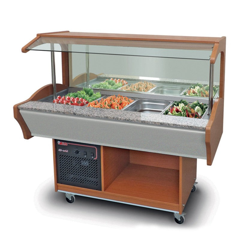 Buffet réfrigéré mural - 4 bacs GN1/1 - Furnotel