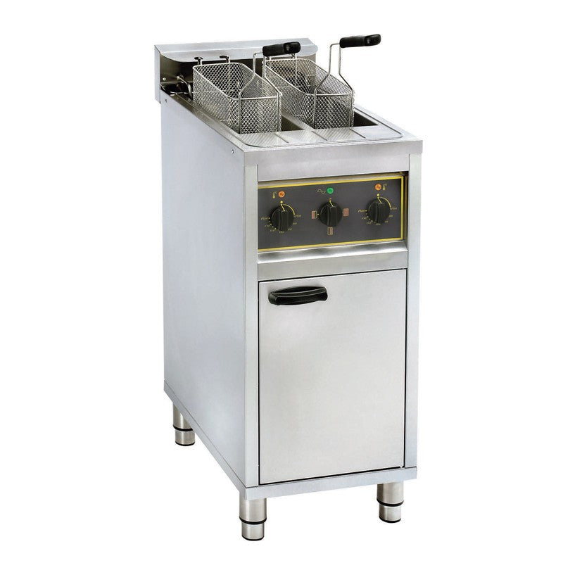 Friteuse sur coffre électrique - 2 x 10 litres - Furnotel