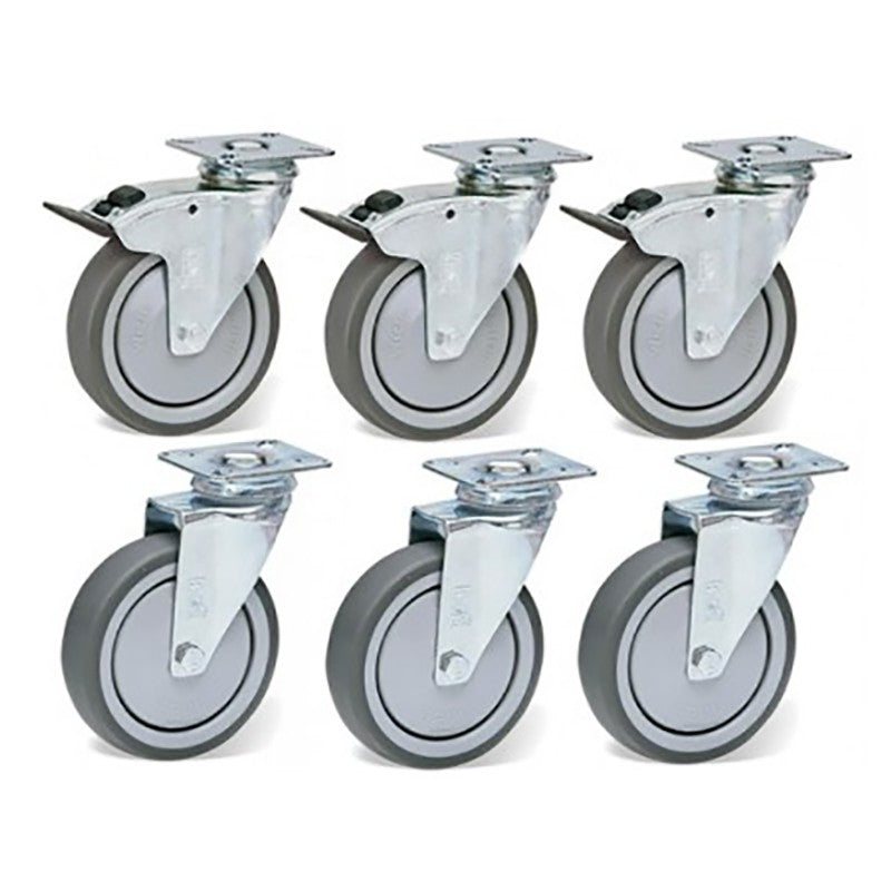 Kit de 6 roulettes - Furnotel