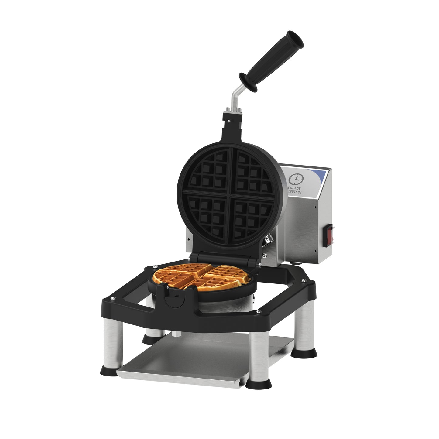 Gaufrier Digital 180° Rond