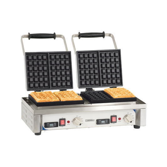 Gaufrier double ouverture 90°