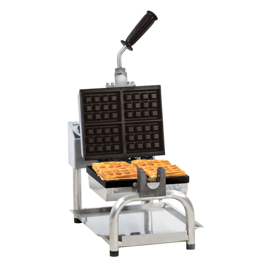 Gaufrier simple ouverture 180° - 4 mini gaufres