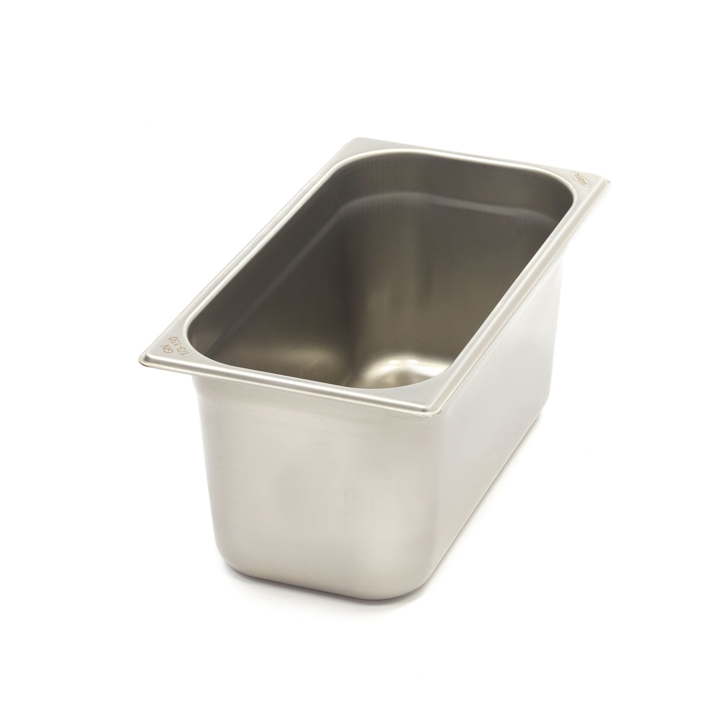 Bac gastronorm - 1/3 GN - profondeur 15 cm - acier inoxydable