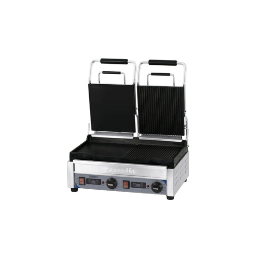 Grill Panini Double Premium Mixte avec minuteur