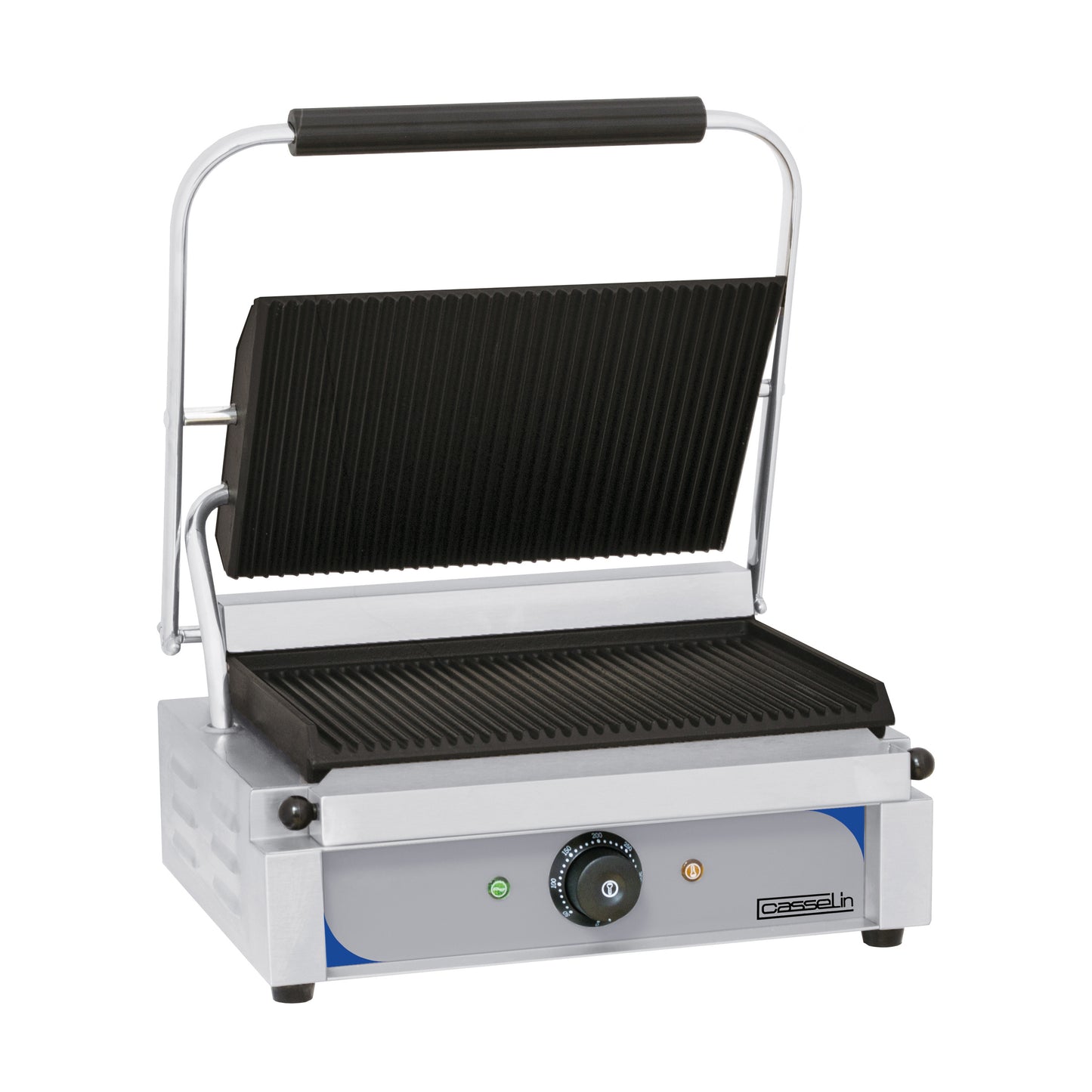 Grill Panini plaques Rainurée - Rainurée - Casselin