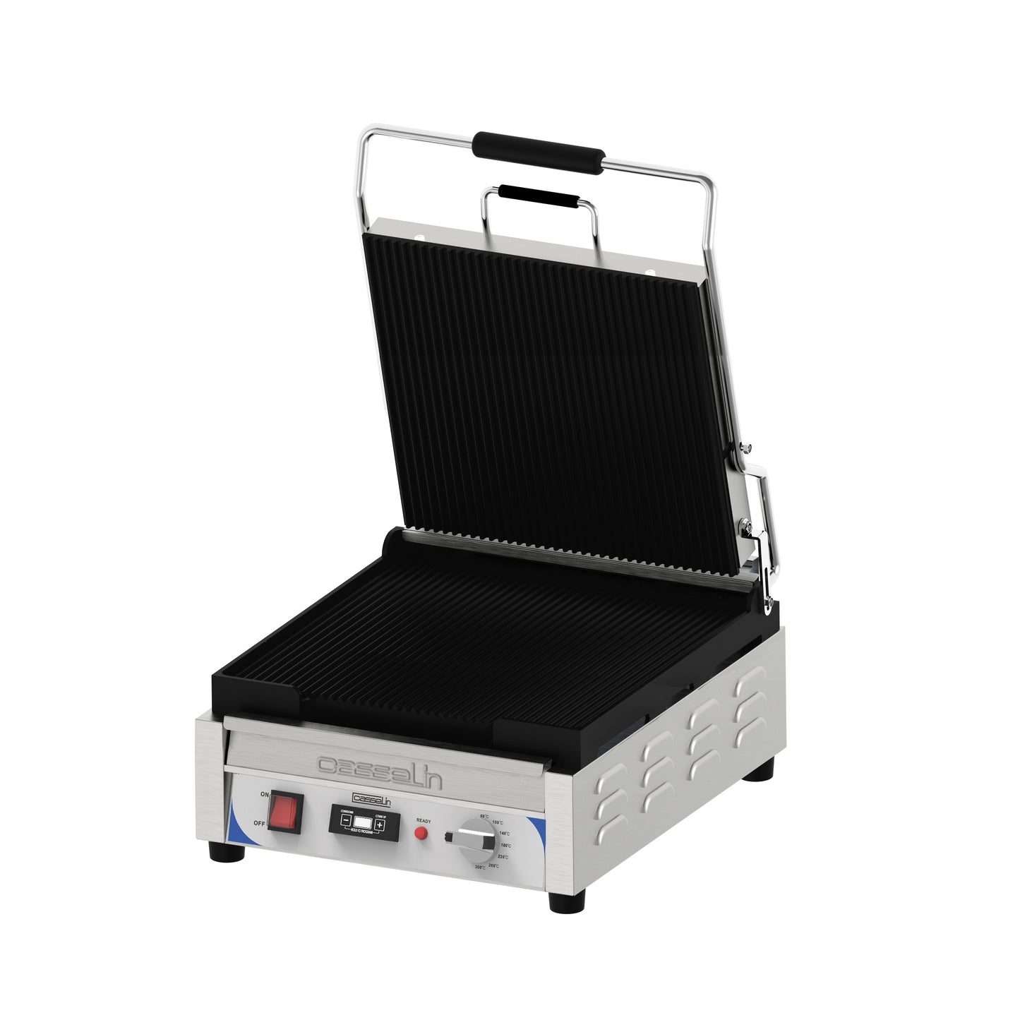 Grill Panini XL Premium Rainurée - Rainurée avec minuteur