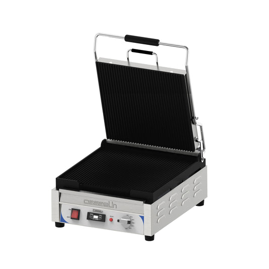 Grill Panini XL Premium Rainurée - Rainurée avec minuteur