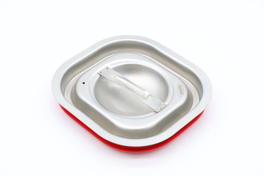Couvercle gastronorm - 1/6 GN - acier inoxydable - soudure étanche à l'air