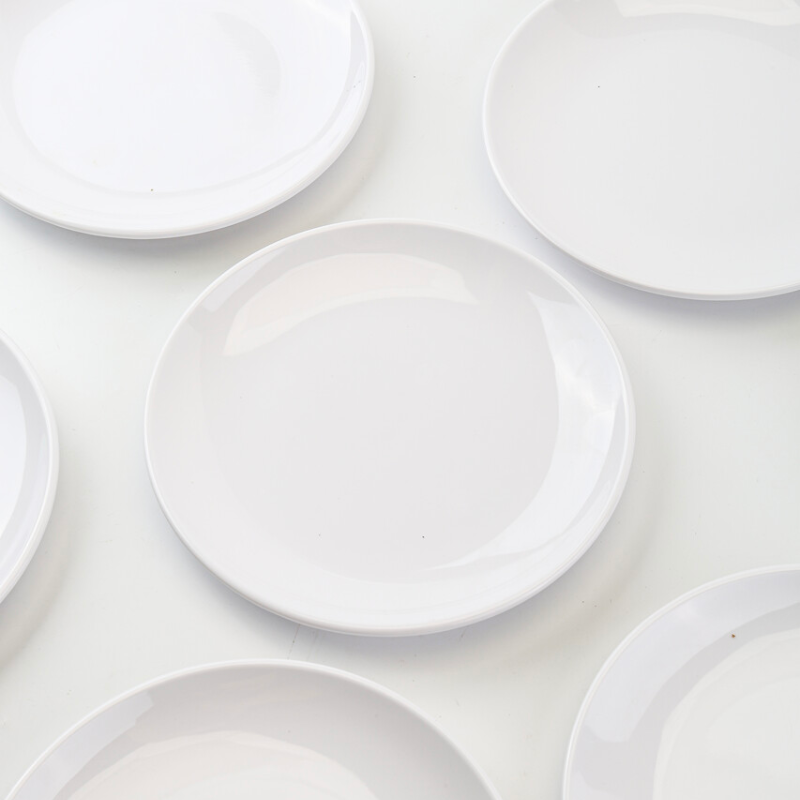 Assiette Ronde en Mélamine - Ø 17,7 cm - Lot de 10 - vue 7