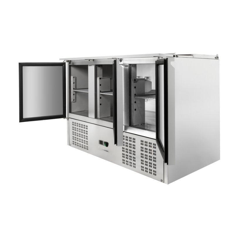 Saladette Compacte 3 Portes  - Avec Couvercle Coulissant - vue 5