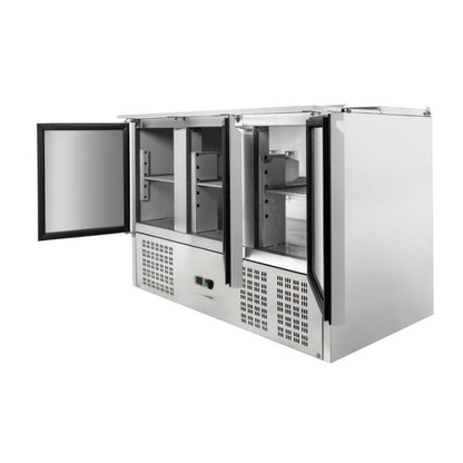 Saladette Compacte 3 Portes  - Avec Couvercle Coulissant - vue 5