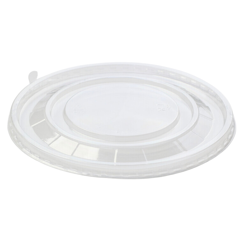 Couvercle PET pour Bol Salade Kraft - Lot de 300 - vue 2
