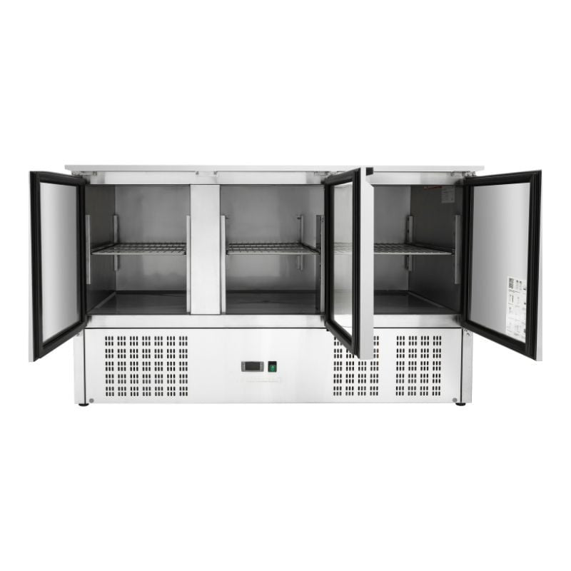 Saladette Compacte 3 Portes  - Avec Couvercle Coulissant - vue 4