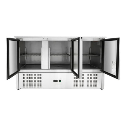 Saladette Compacte 3 Portes  - Avec Couvercle Coulissant - vue 4