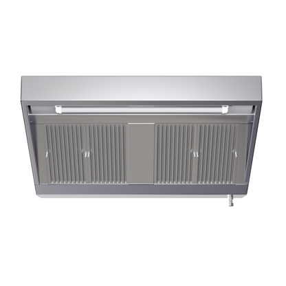 Hotte Snack Profondeur 900 avec Led et Sans Moteur -  Longueur 1200 - vue 4
