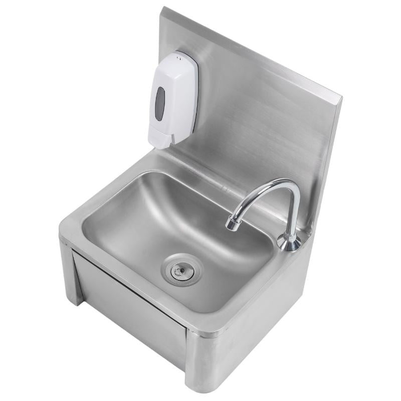 Lave Mains à Commande Fémorale en Inox - vue 4