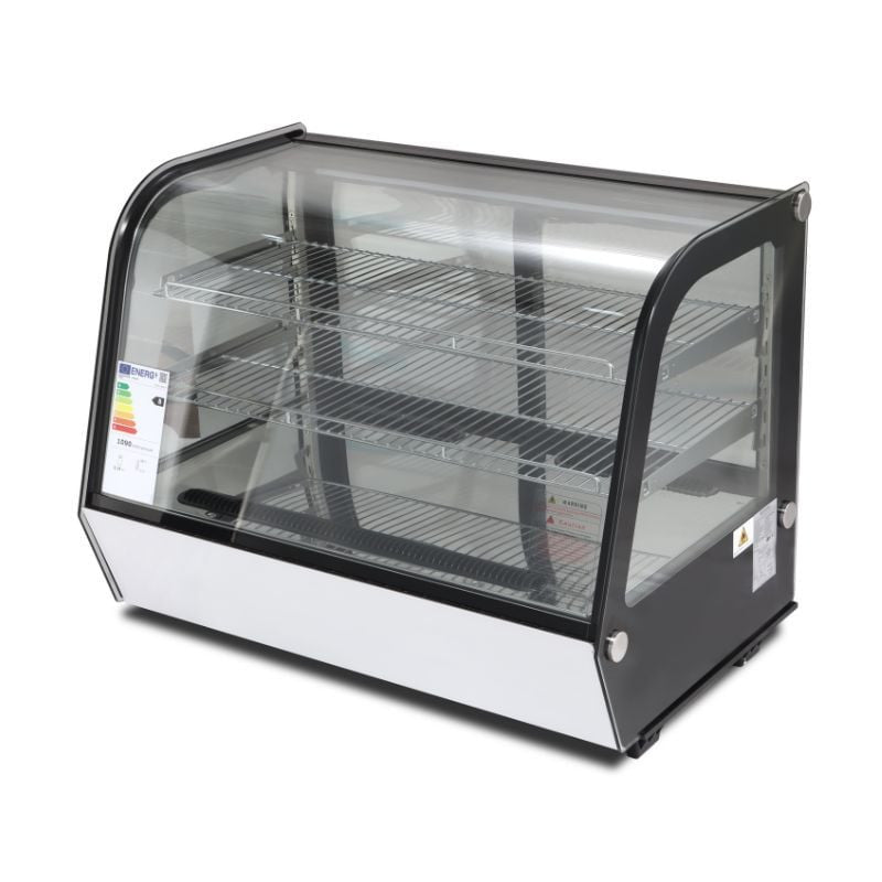 Vitrine Réfrigérée de Comptoir 160 L - Bombée - vue 8