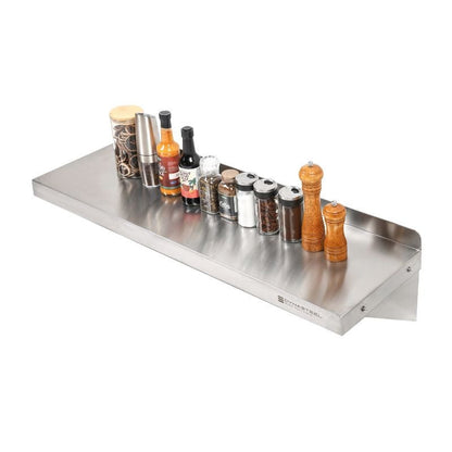 Etagère Murale en Inox - 1000 x 300 mm - vue 9
