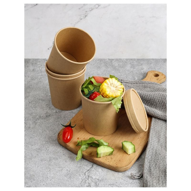 Pot à Soupe Kraft - 480 ml - Lot de 300 - vue 10