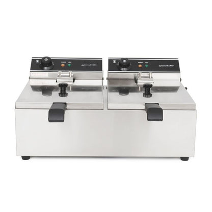 Friteuse - 2 x 10 L - vue 6