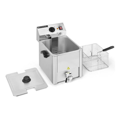 Friteuse Professionnelle 8 L avec Vidange - vue 8