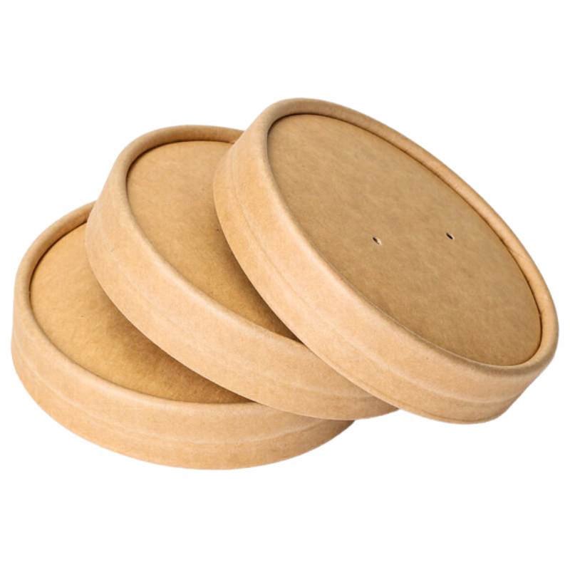 Couvercle pour Pot à Soupe Kraft 240 et 360 ml - Lot de 300 - vue 3