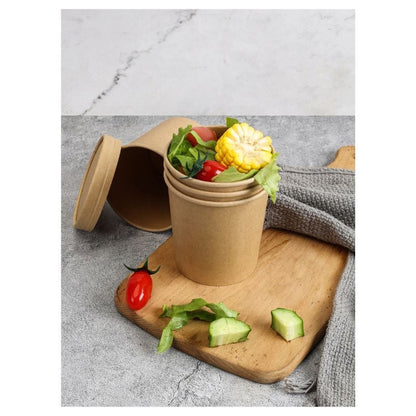 Pot à Soupe Kraft - 480 ml - Lot de 300 - vue 9
