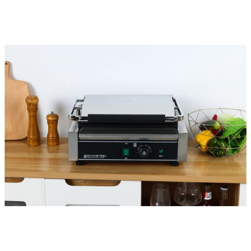 Grill Panini Grande Surface de Chauffe Rainurée - vue 7