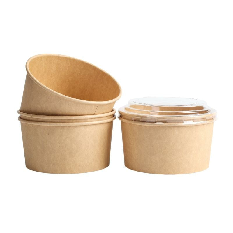 Bol à Salade Kraft - 1000 ml - Lot de 300 - vue 8