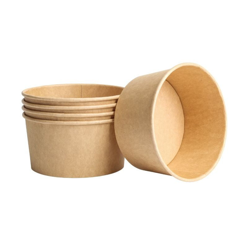 Bol à Salade Kraft - 1000 ml - Lot de 300 - vue 7
