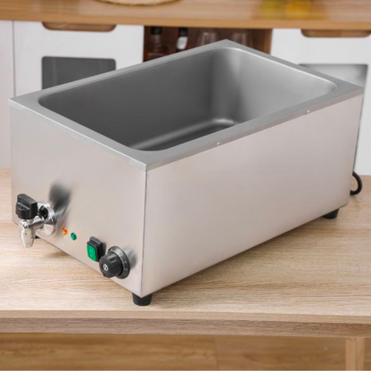 Bain-Marie Professionnel GN 1/1 avec Vidange - vue 5