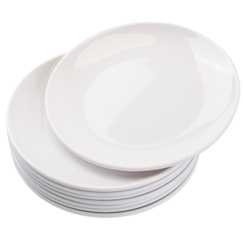 Assiette Ronde en Mélamine - Ø 17,7 cm - Lot de 10 - vue 9