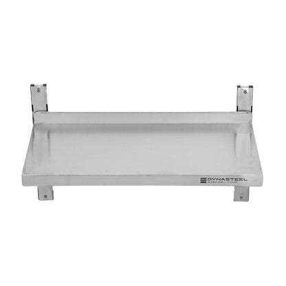 Etagère Murale en Inox sur Crémaillères - L 800 x P 300 mm - vue 4