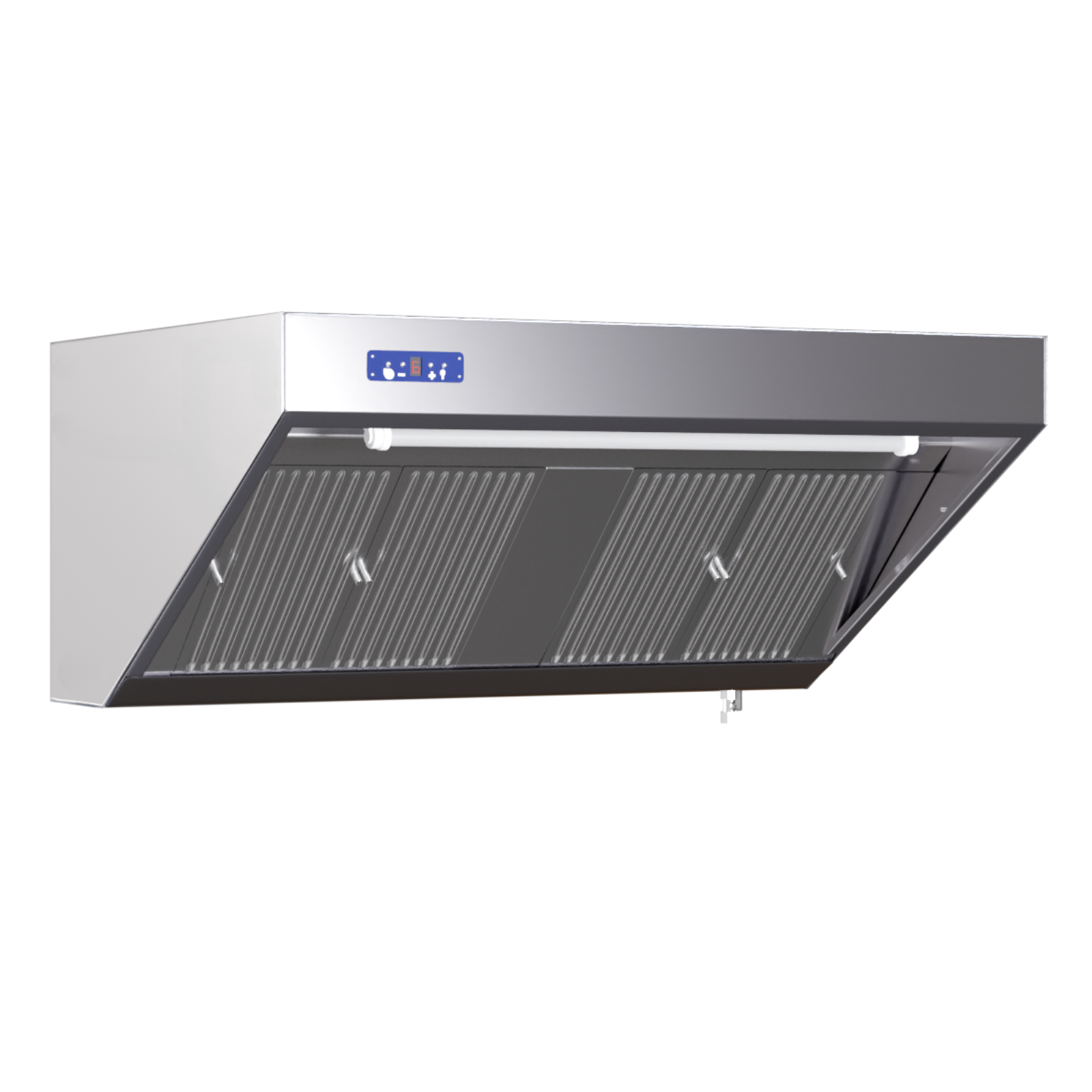 Hotte Snack Complète 900 -  Longueur 1200 - Avec Moteur, Led et Variateur - vue 4