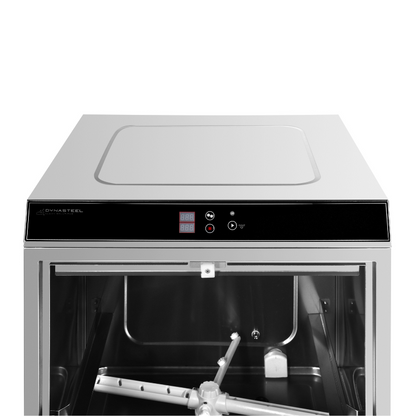 Lave-Vaisselle Professionnel avec Doseur de Liquide de Rinçage et Détergent et Pompe de Vidange - 50 x 50 cm - vue 11