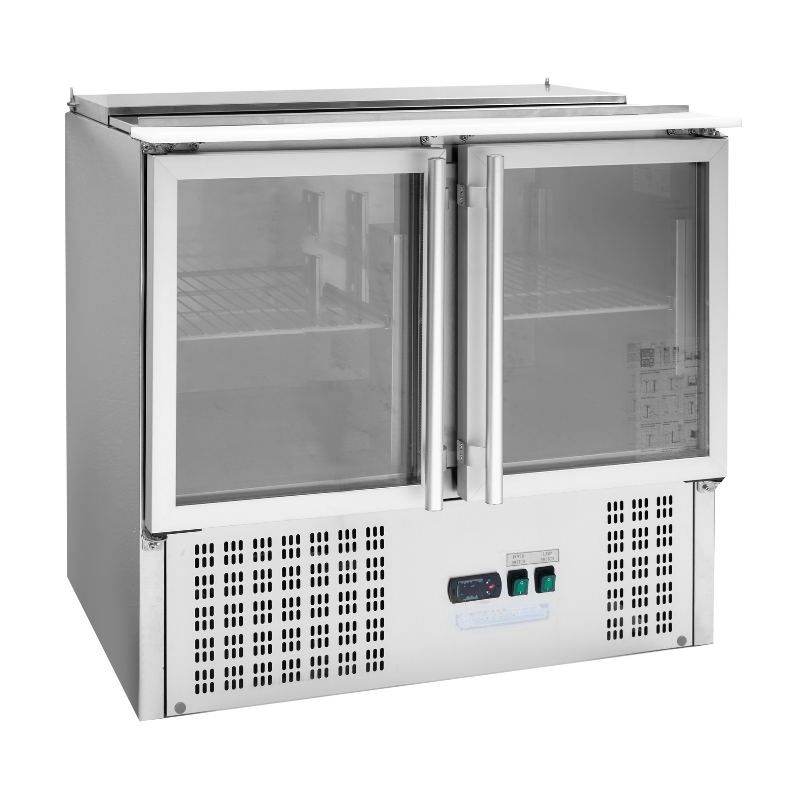 Saladette Compacte - 2 Portes Vitrées à Toit Ouvrant - vue 6