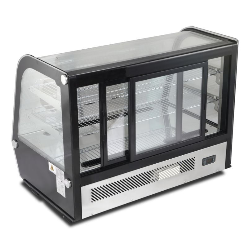 Vitrine Réfrigérée de Comptoir 160 L - Bombée - vue 4