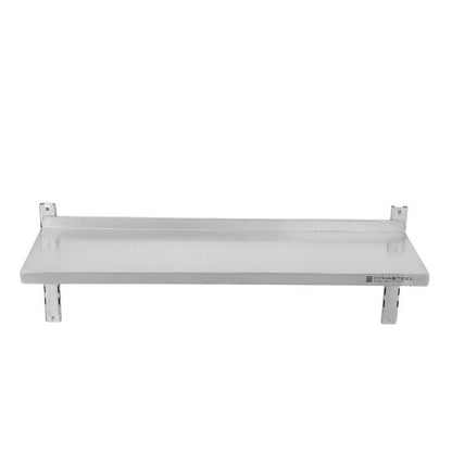 Etagère Murale en Inox sur Crémaillères - L 1200 x P 300 mm - vue 5