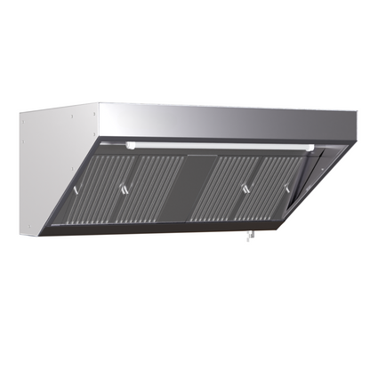 Hotte Snack Profondeur 900 avec Led et Sans Moteur -  Longueur 1200 - vue 9