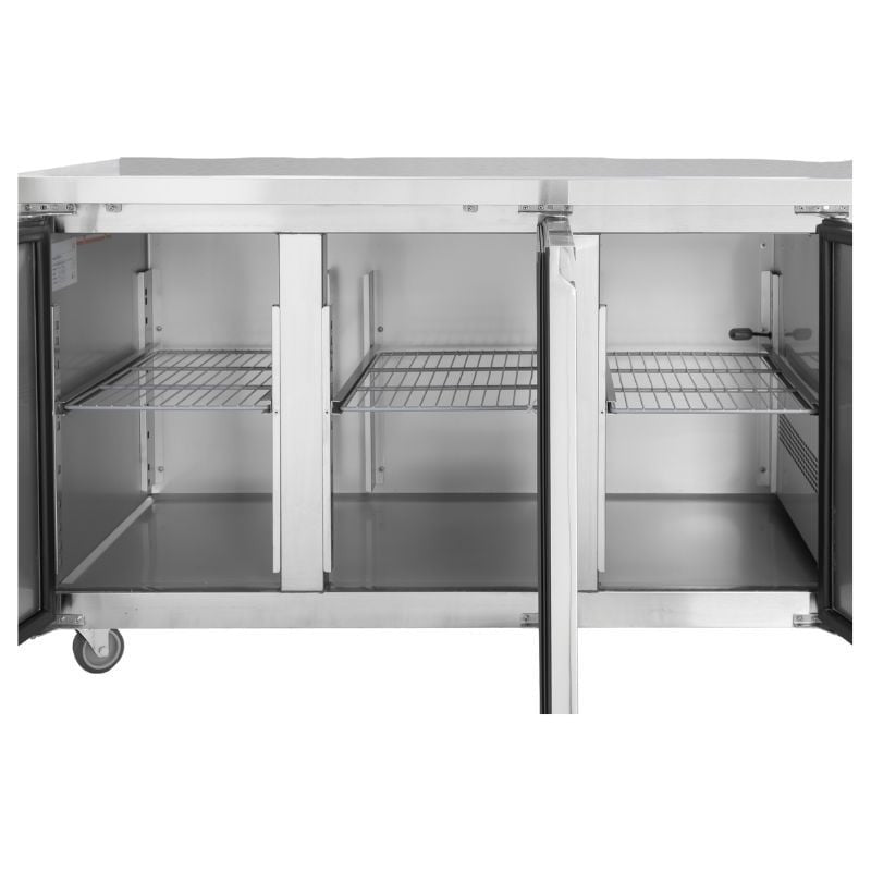 Table Réfrigérée 3 Portes GN1/1 - Profondeur 700 avec Dosseret - vue 7